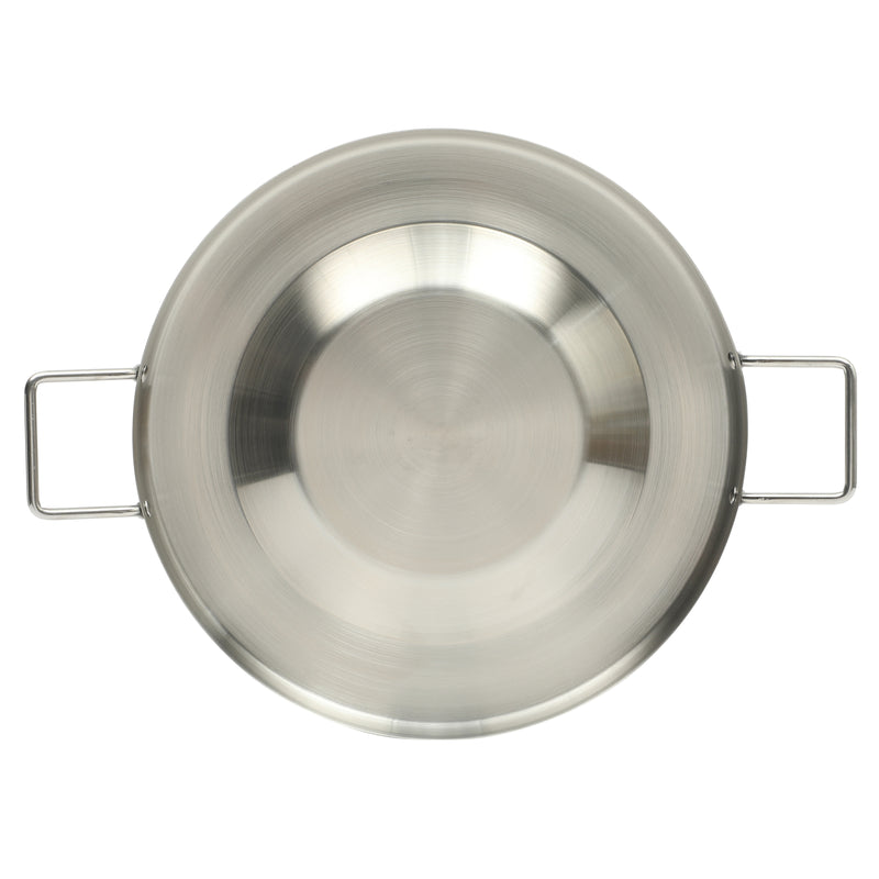 Oster Sangerfield 15.75" Stainless Steel Convex Comal w/ Handles - Brushed - Open Stock  Color Label