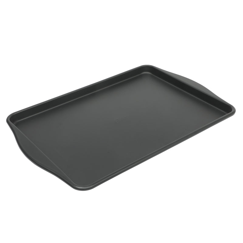 Oster Teston 18" X 13" Carbon Steel Cookie Sheet - Matte Black - Color Label