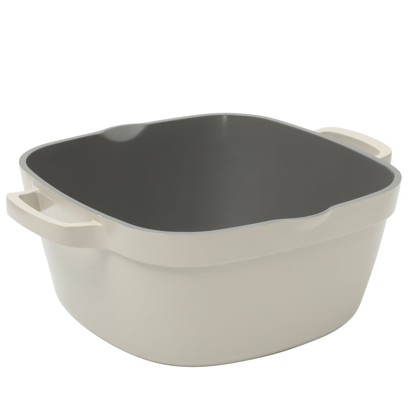 Crock-Pot Northvale 5.2qt Cast Aluminum Dutch Oven w/ Lid - Square - Nonstick Ceramic Interior - Induction - Gift Box w/ Remailer