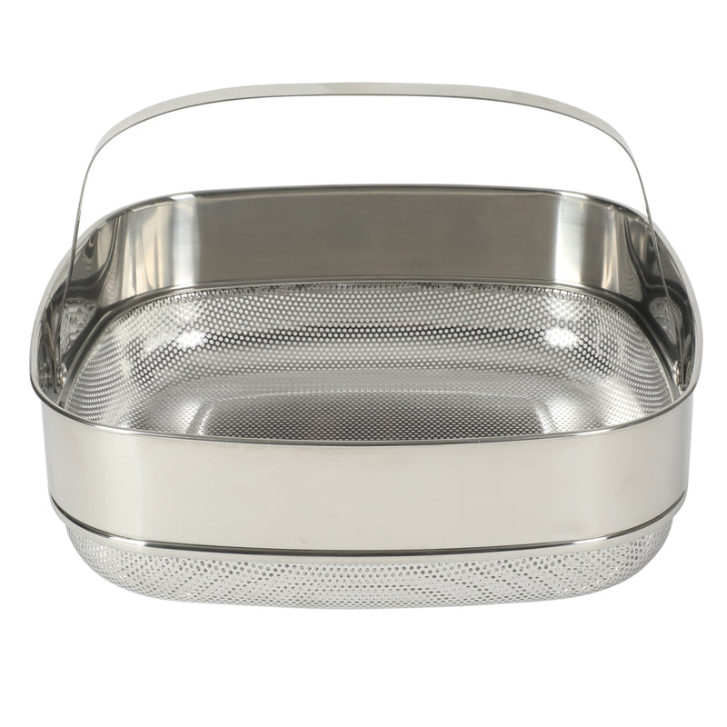 Crock-Pot Northvale 5.3qt Cast Aluminum Sauté Pan w/ Steamer & Lid - Square - Nonstick Ceramic Int - Induction - Soft Touch Handle - GBX