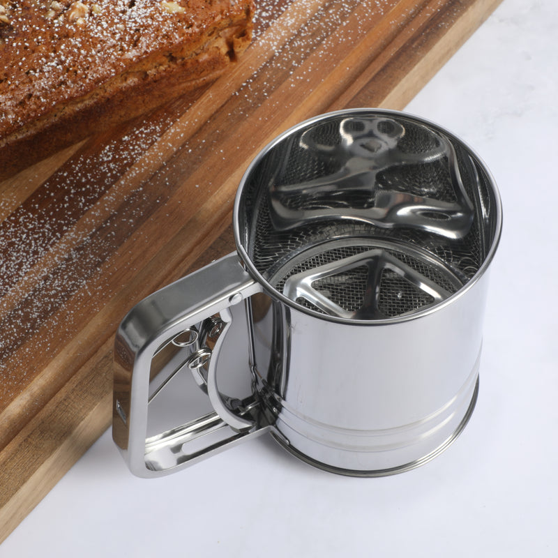 Oster Helmsdale 1pc Stainless Steel Flour Sifter - Hang Tag