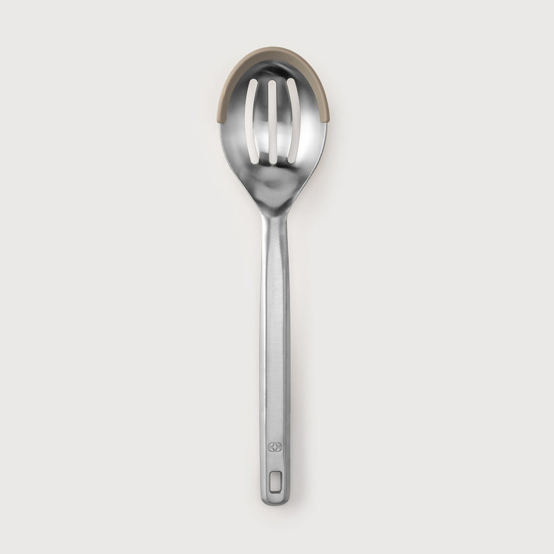 Calphalon Prime Stainless Steel Slotted Spoon w/ Silicone Rim - Open Stock w/ Tie Card