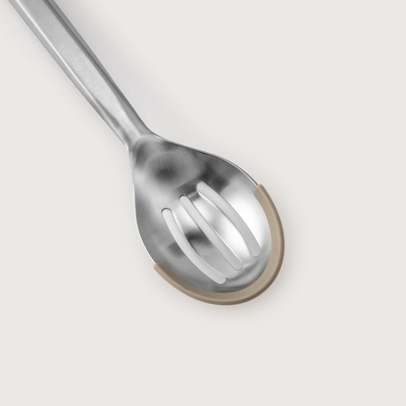 Calphalon Prime Stainless Steel Slotted Spoon w/ Silicone Rim - Open Stock w/ Tie Card