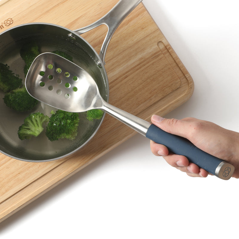Calphalon Edge Stainless Steel Head Slotted Spoon - Open Stock w/ Tie Card