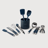 Calphalon Edge 10 pc Kitchen Tool & Gadget Set w/ Crock - Gift Box