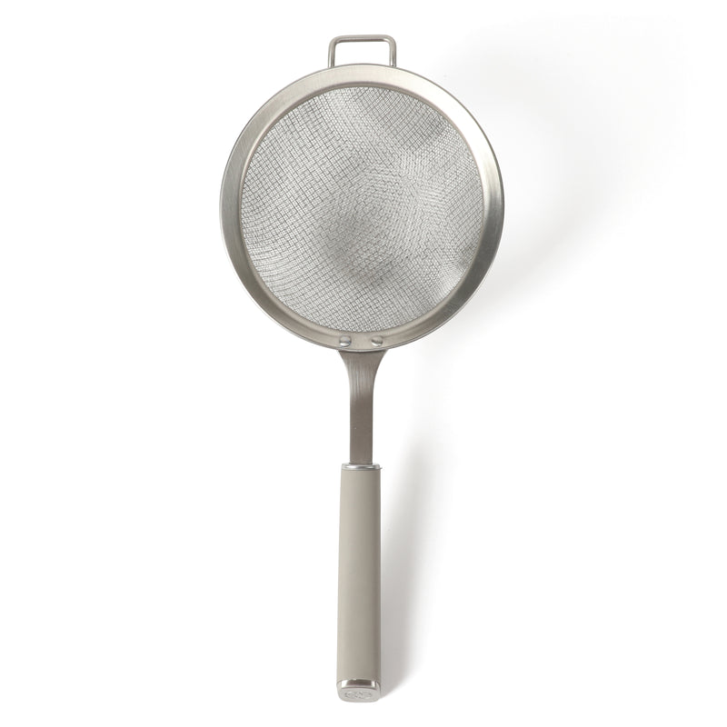 Calphalon Edge Stainless Steel Head Medium Strainer Open Stock w/ Tie Card