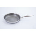 Martha Stewart Badgley 8" Tri-Ply Stainless Steel Etching Ceramic Non-Stick Fry Pan - Color Sleeve