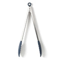 Calphalon Edge Stainless Steel / Silicone HeadFood Tongs - Open Stock w/ Tie Card