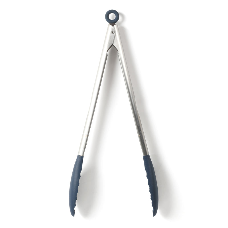 Calphalon Edge Stainless Steel / Silicone HeadFood Tongs - Open Stock w/ Tie Card