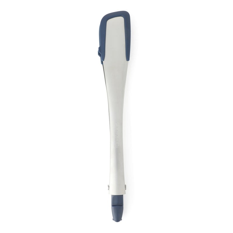 Calphalon Prime Stainless Steel Stand Alone Tongs w/ Inside Silicone Head - Navy - Open Stock w/ Tie Card