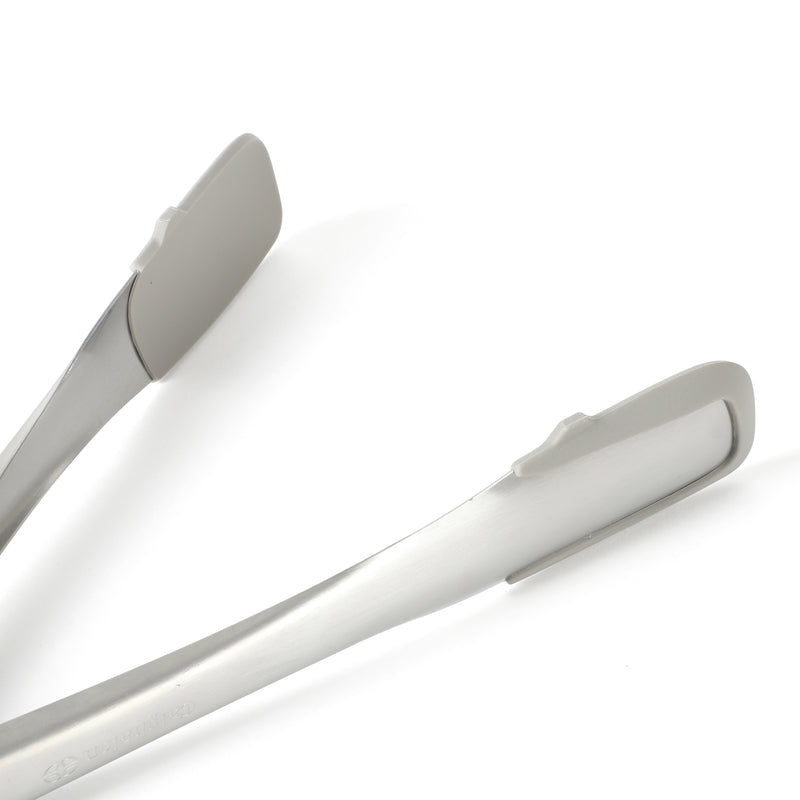 Calphalon Prime Stainless Steel Stand Alone Tongs w/ Inside Silicone Head - Navy - Open Stock w/ Tie Card
