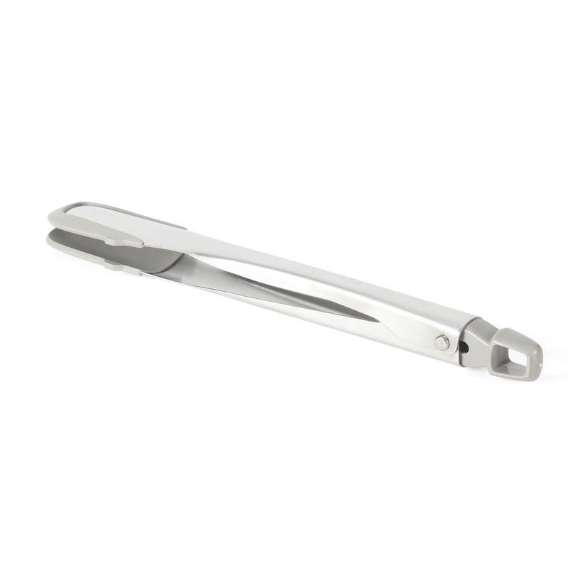 Calphalon Prime Stainless Steel Stand Alone Tongs w/ Inside Silicone Head - Navy - Open Stock w/ Tie Card