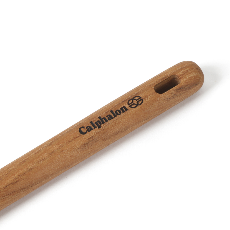 Calphalon Prime  13" Teak Wood Slotted Turner - Open Stock w/ Tie Card