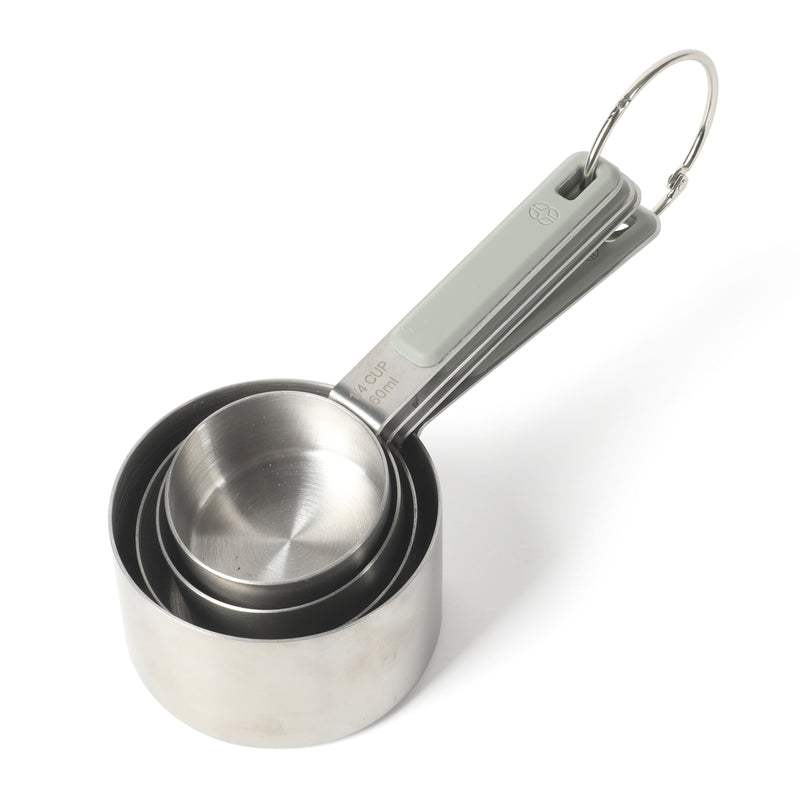 Calphalon Prime 4 pc Stainless Steel Head Measuring Cups - Open Stock w/ Tie Card