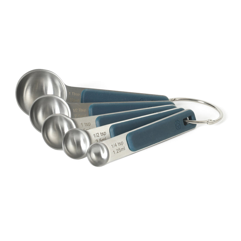 Calphalon Prime 5 pc Stainless Steel Head Measuring Spoons - Open Stock w/ Tie Card