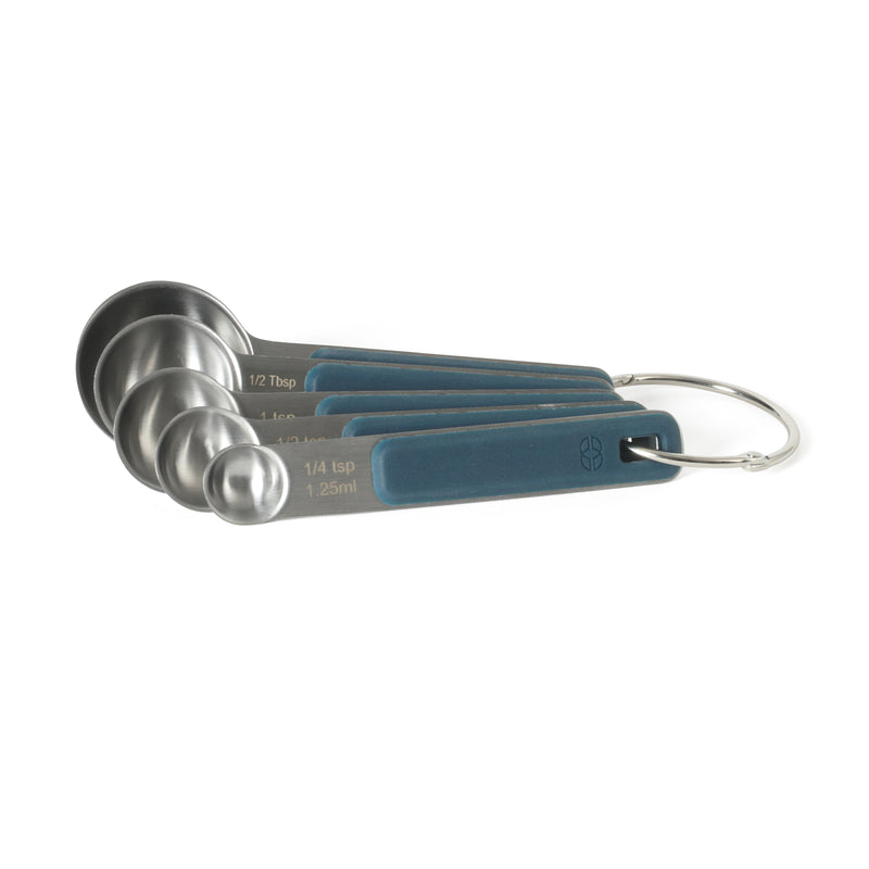 Calphalon Prime 5 pc Stainless Steel Head Measuring Spoons - Open Stock w/ Tie Card