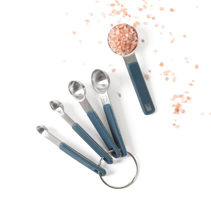 Calphalon Prime 5 pc Stainless Steel Head Measuring Spoons - Open Stock w/ Tie Card