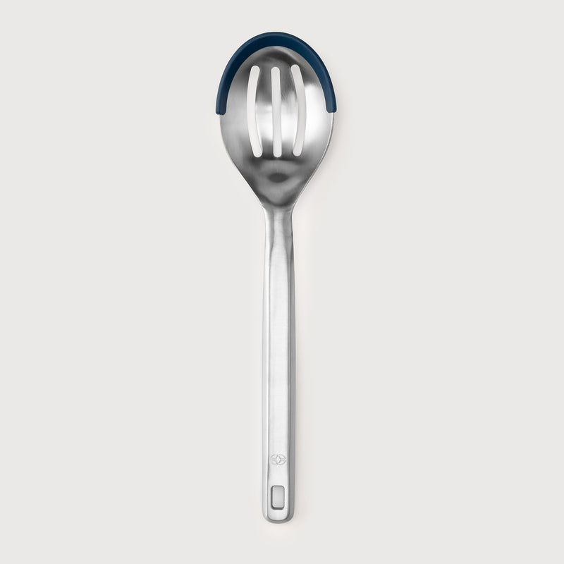 Calphalon Prime Stainless Steel Slotted Spoon w/ Silicone Rim - Open Stock w/ Tie Card