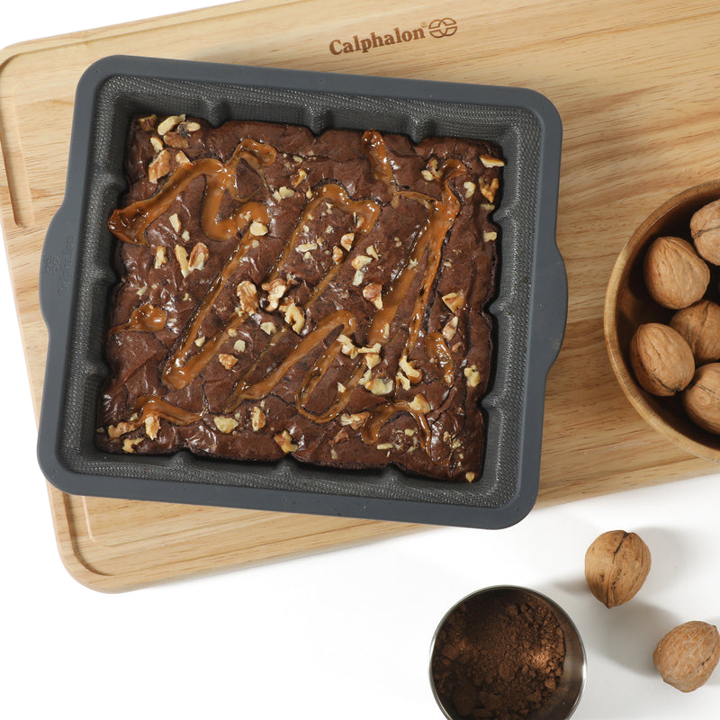 Calphalon Omni 8.3" x 7.4" Silicone Cake Pan - Open Stock w/ Color Sleeve