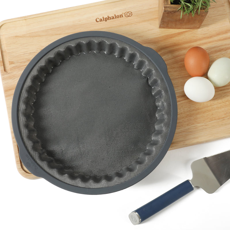 Calphalon Omni 10" Silicone Pie Pan - Open Stock w/ Color Sleeve