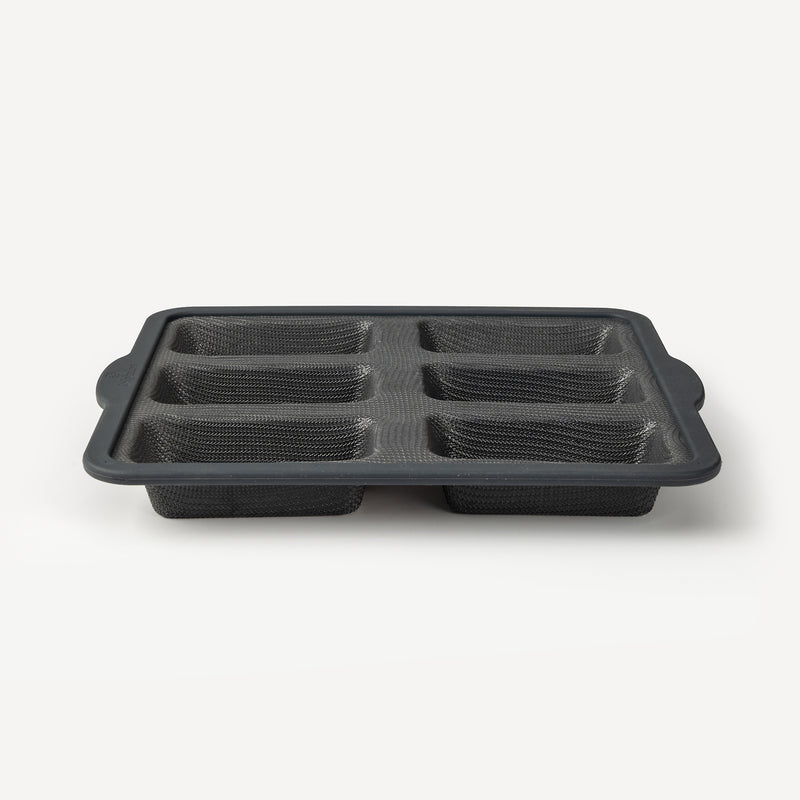 Calphalon Omni 6 Cup Silicone Mini Loaf Pan - Open Stock w/ Color Sleeve