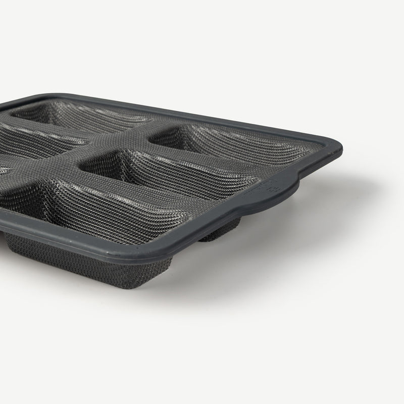 Calphalon Omni 6 Cup Silicone Mini Loaf Pan - Open Stock w/ Color Sleeve