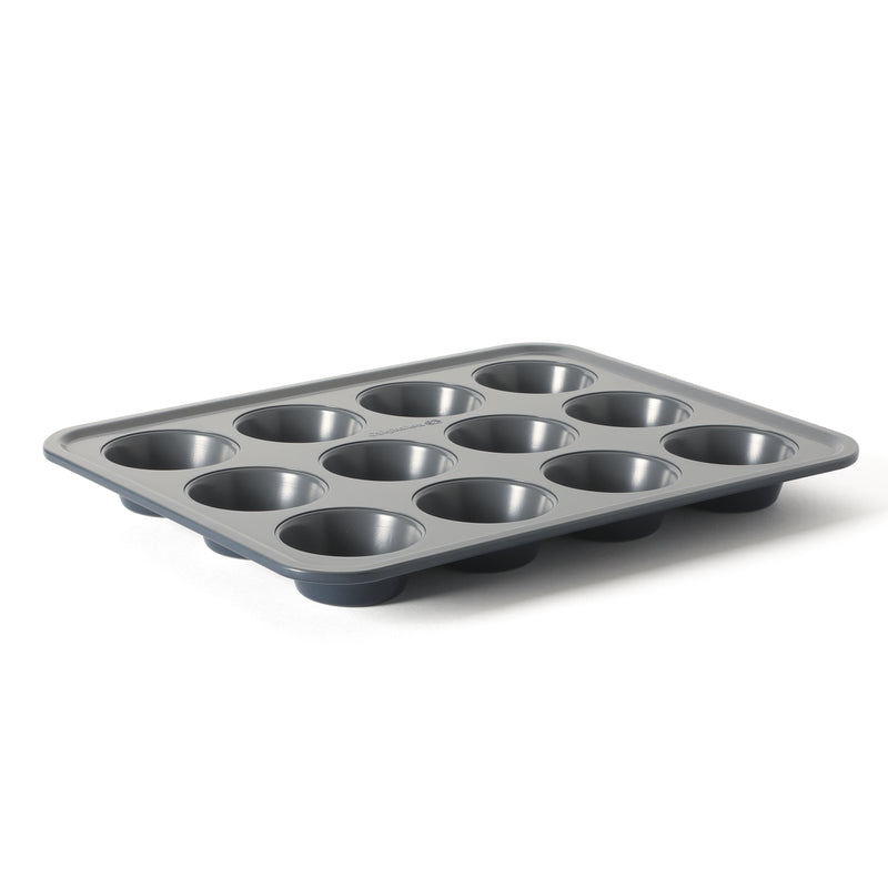 Calphalon Legacy 12 Cup Carbon Steel Muffin Pan - Open Stock w/ Color Sleeve