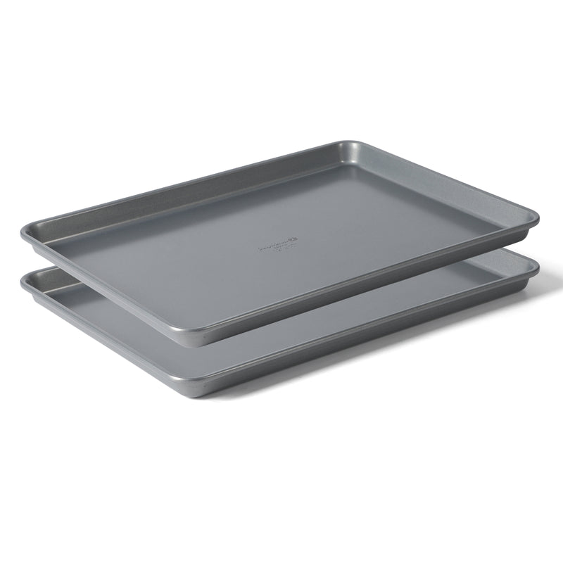 Calphalon Titan 2 pc (17" x 12") Carbon Steel Cookie Sheet Set - Gift Box