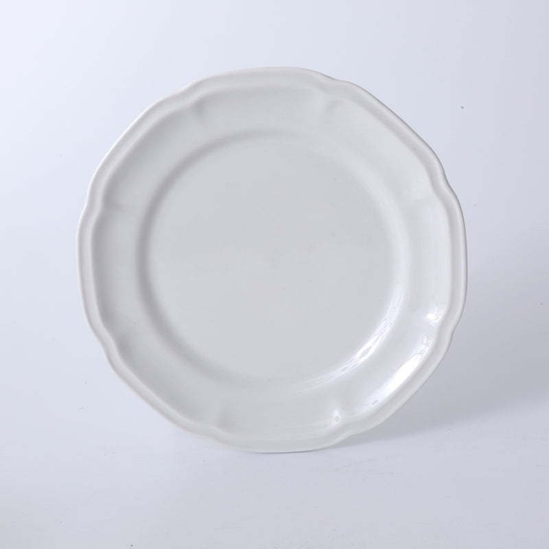 Gibson Home Willow Dove 12 pc Embossed Porcelain Dinnerware Set - Gift Box