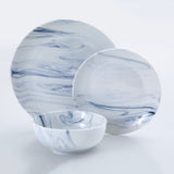 Gibson Home Cloudlight 12pc Decorated Porcelain Dinnerware Set - Gift Box