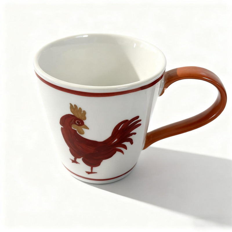 Gibson Home Morning Hilltop 15oz Decorated  Porcelain Mug - Open Stock w/ UPC Label