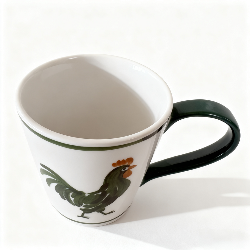 Gibson Home Morning Hilltop 15oz Decorated  Porcelain Mug - Open Stock w/ UPC Label