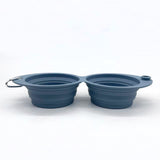 Gibson Home Wanderhound 11.8" Silicone Collapsible Pet Bowl - Open Stock w/ Color Sleeve