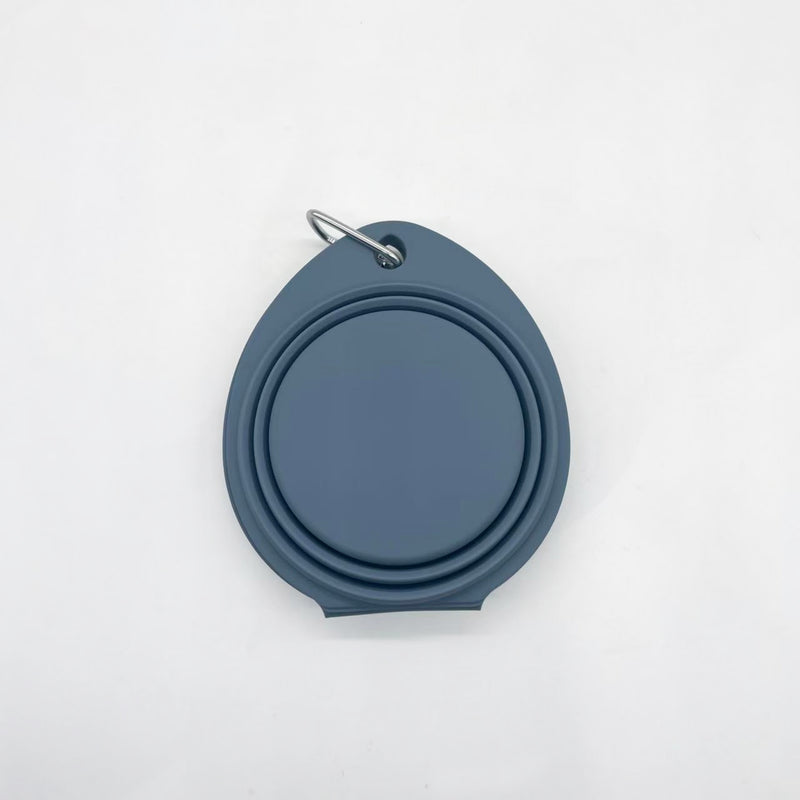 Gibson Home Wanderhound 11.8" Silicone Collapsible Pet Bowl - Open Stock w/ Color Sleeve