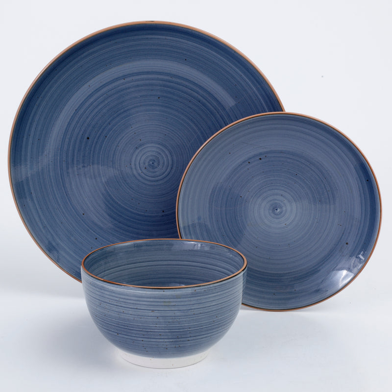 Gibson Home Stonebury 12 pc Stoneware Dinnerware Set - Gift Box