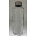 Gibson Home Aspen Heights 60oz Glass Bottle w/ Stainless Steel Lid - Open Stock w/ UPC Label