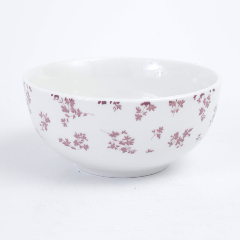 Gibson Home Mountain Thistle 12pc Pad Pad Print Porcelain Dinnerware Set - Gift Box
