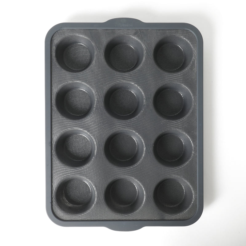 Calphalon Omni 12 Cup Silicone Muffin Pan - Open Stock w/ Color Sleeve