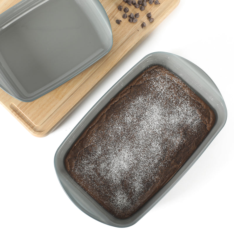 Calphalon Mirage 2 pc (3.8qt & 1.7qt ) Glass Baking Pan Set - Gift Box