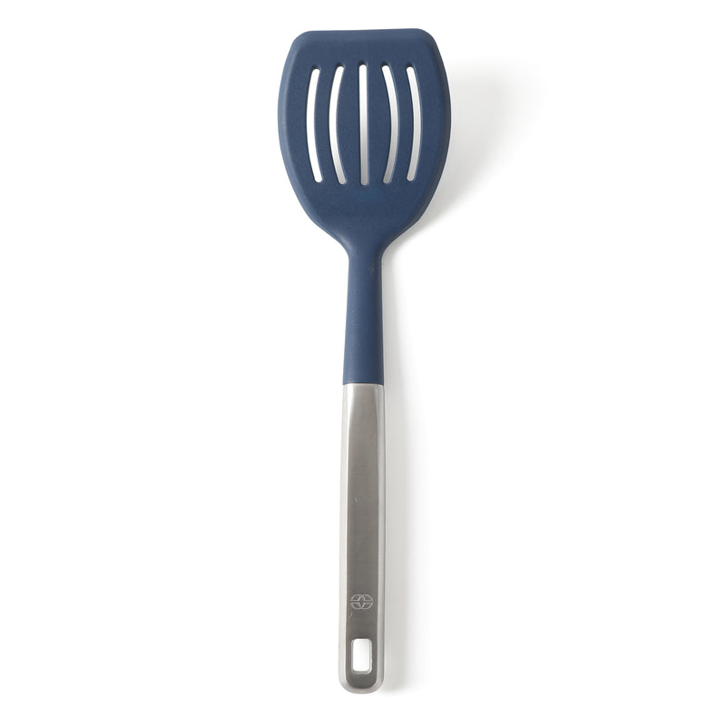Calphalon Prime Stainless Steel Slotted Turner w/ Silicone Head - Open Stock w/ Tie Card