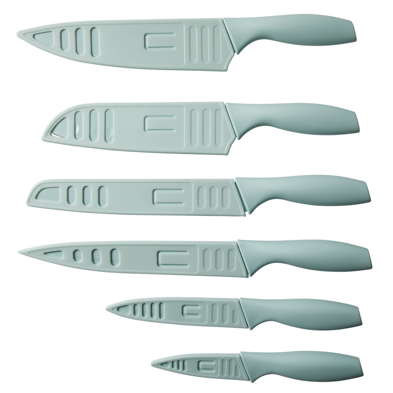Gibson Home Bostonville 12pc Cutlery Set w/ Sheath - Clampack