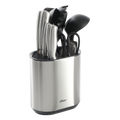 Oster Baldwyn 12pc Cutlery & Gadgets Combo w/ Block - Stainless Steel Handle & Nylon Head Tools - Stainless Steel Cutlery - Gift Box