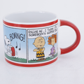 Peanuts Today On Peanuts 20 oz Mug - 4 Assorted Comic Designs - Decorated - Stoneware - Open Stock - Hang Tag