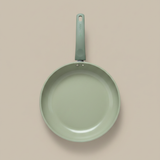 Oster Sutterville Choice 12" Aluminum Frying Pan - Non-Stick Ceramic Interior - Bakelite Handle - Open Stock w/ Color Label