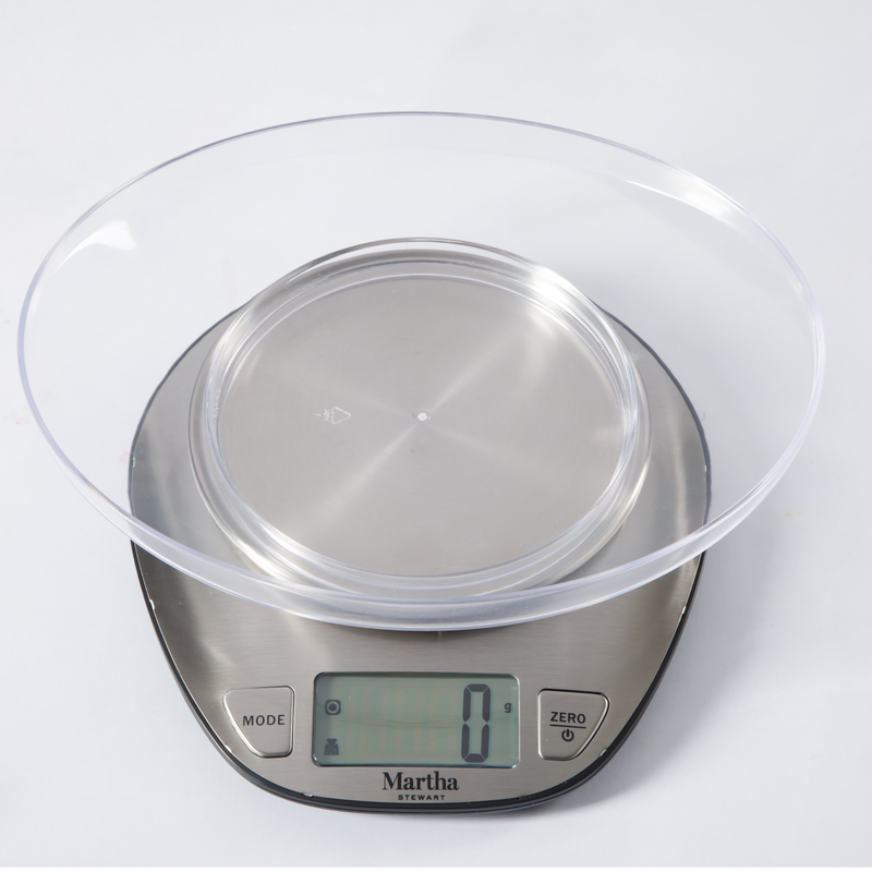 Martha Stewart Richburn Stainless Steel Kitchen Scale - Digital - Gift Box w/ Remailer