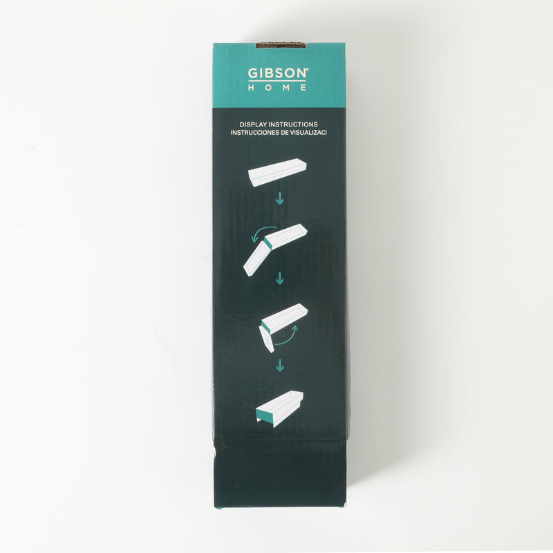 Gibson Home Abbie 4 Pack Dinner Spoon - Tumble Finish - Stainless Steel - Hang Tag - PDQ