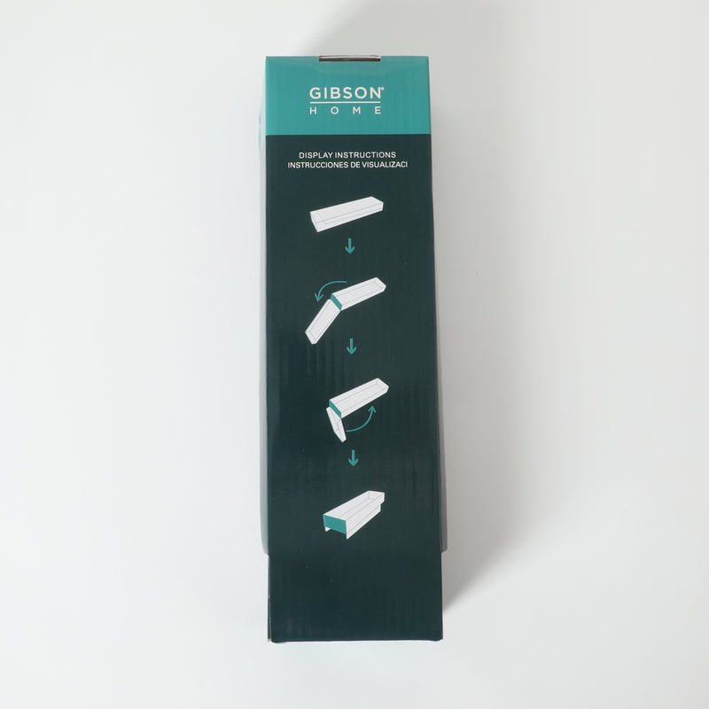 Gibson Home Abbie 4 Pack Teaspoon - Tumble Finish - Stainless Steel - Hang Tag - PDQ