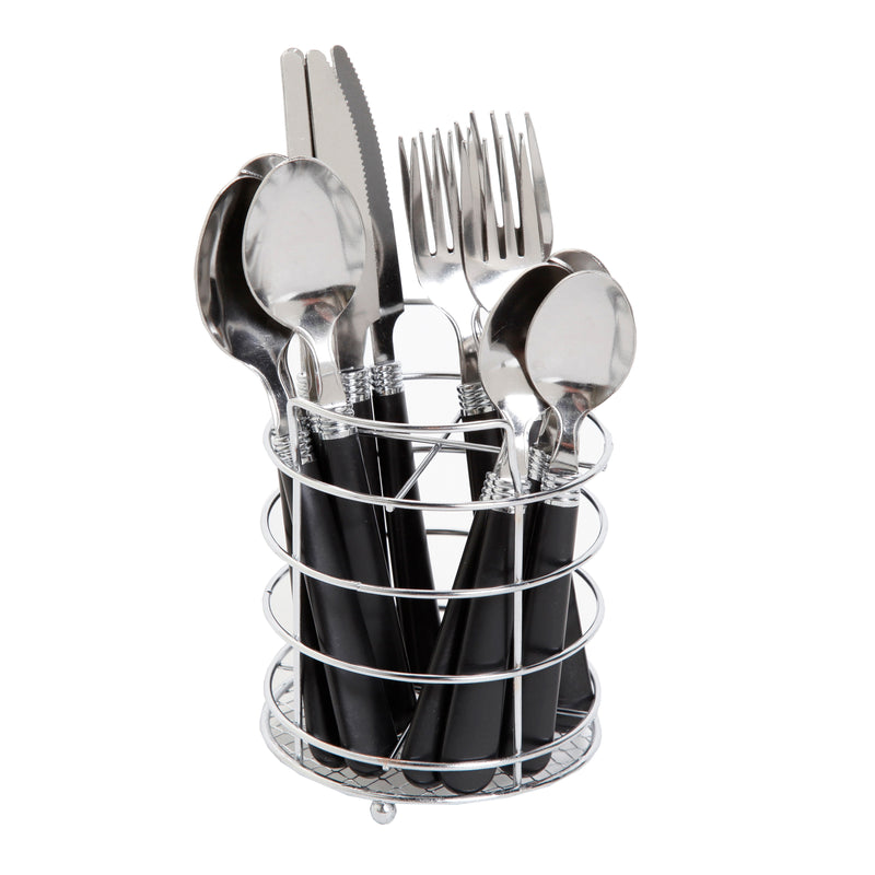Gibson Everyday Sensations 16pc Stainless Steel Flatware Set - Gift Box w/ PVC Bag