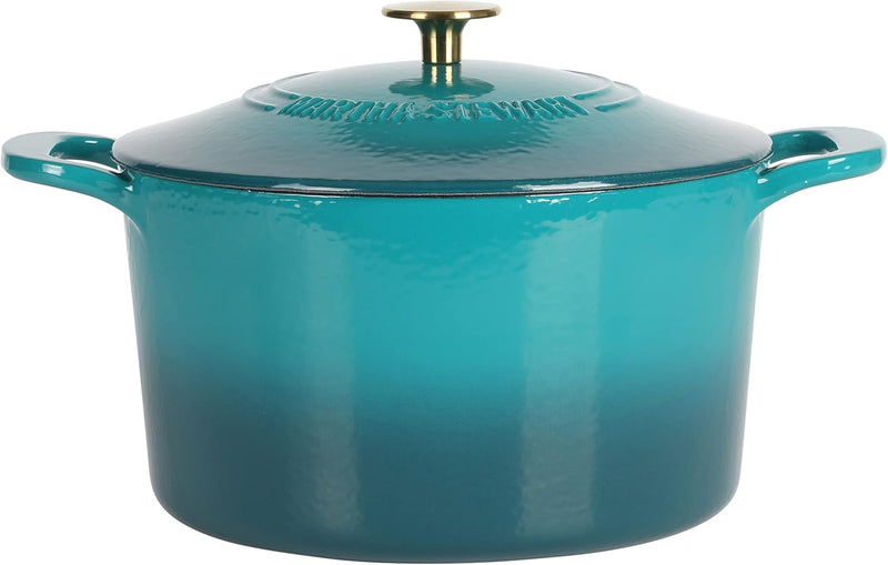Martha Stewart Gatwick 7qt Enamel Cast Iron Dutch Oven w/ Lid