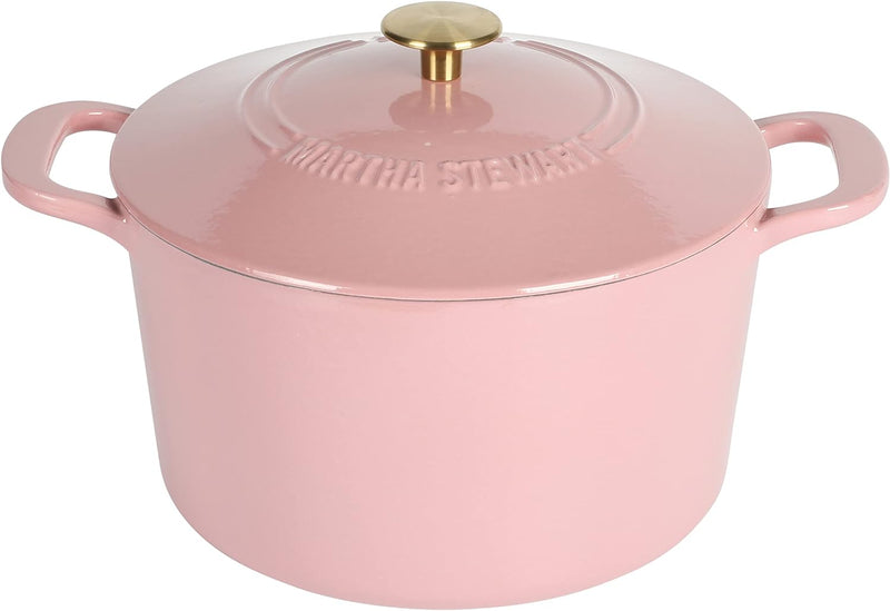 Martha Stewart Gatwick 7qt Enamel Cast Iron Dutch Oven w/ Lid